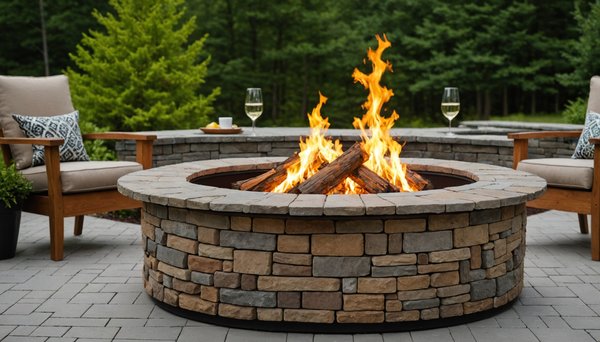 Discover the warmth and style of natural gas fire pits
